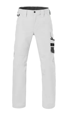 HAVEP Werkbroek Attitude 80231 in HAVEP Werkbroek Attitude 80231 wit-charcoal grijs