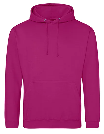 Heren Hoodie College AWDis JH001 in Heren Hoodie College AWDis JH001 Festival Fuchsia