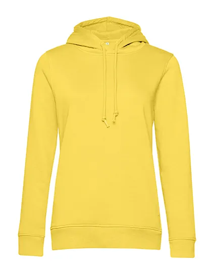 Dames Hoodie B&C Inspire WW34B in Dames Hoodie B&C Inspire WW34B - Yellow Fizz
