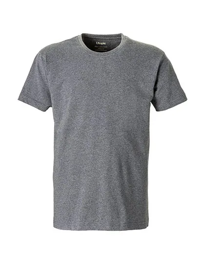 Uniseks T-shirt Utopic UT23004 in Uniseks T-shirt Utopic UT23004 - Grey