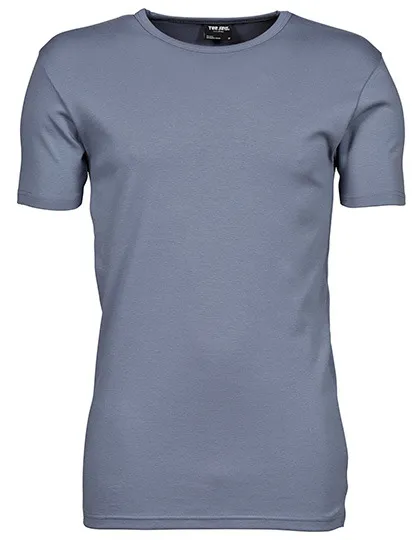 Heren T-shirt Tee Jays Interlock 520 in Mens Interlock T-Shirt Flintstone