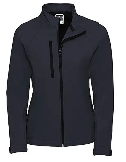 Dames Softshell Jas Russell R-140F-0 in Dames Softshell Jas Russell R-140F-0 french navy