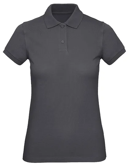 Dames Polo B&C Inspire PW440 in Dames Polo B&C Inspire PW440 - Dark Grey