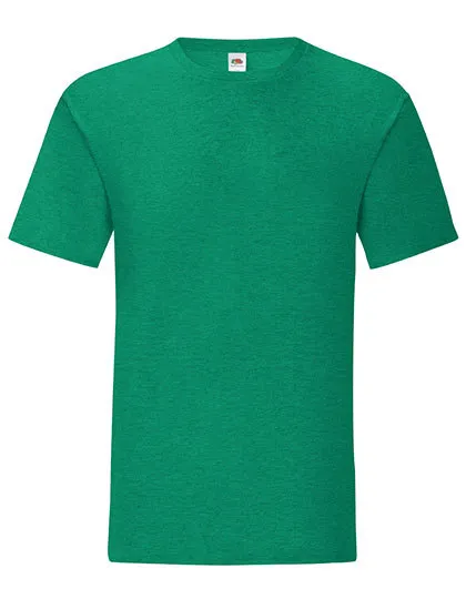 Heren T-shirt Fruit of the loom 61-430-0 in Heren T-shirt Fruit of the loom 61-430-0 - Heather Green