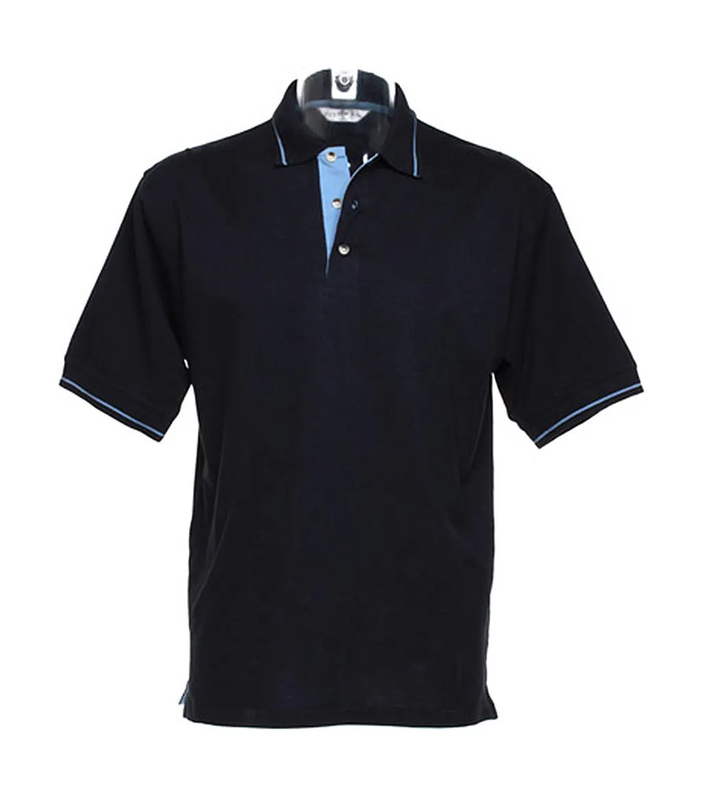 Heren Poloshirts Kustom KIt Contrast Tipped KK606 productfoto