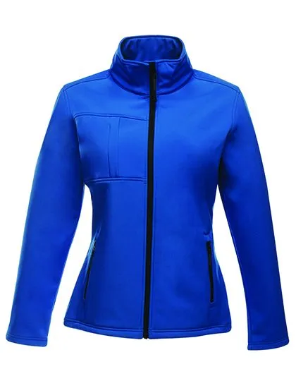 Dames Softshell Jas Octagon II Regatta TRA689 in Dames Softshell Jas Octagon II Regatta TRA689 oxford blue-zwart