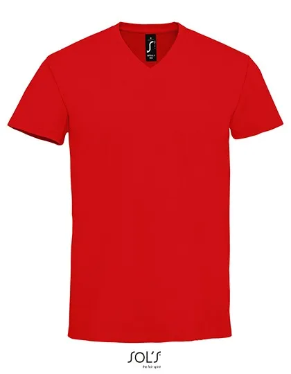 Heren T-shirt Sols Imperial V-Neck productfoto