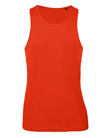 Heren Tanktop B&C Inspire TM072 in Heren Tanktop B&C Inspire TM072 - Fire Red