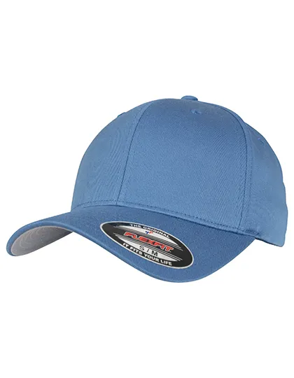 Flexfit Wooly Combed Cap 6277 in Flexfit Wooly Combed Cap 6277 Slate Blue