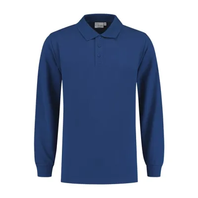 Heren Polo Lange Mouw Santino LEXINGTON in Heren Polo Lange Mouw Santino LEXINGTON marine Blauw