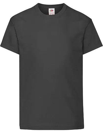 Goedkope Kinder T-shirt Fruit Of the Loom 61-019-0 in Goedkope Kinder T-shirt Fruit Of the Loom 61-019-0 - Black