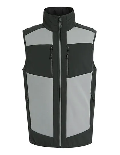 Heren Bodywarmer E-Volve Softshell Regatta TRA907 in Heren Bodywarmer E-Volve Softshell Regatta TRA907 mineral grey-ash