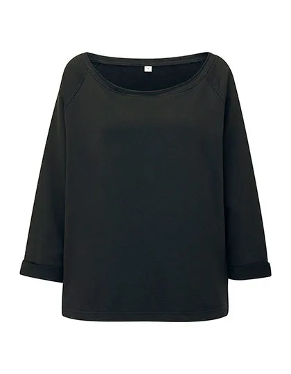Dames Sweater Flash Dance Mantis M128 in Dames Sweater Flash Dance Mantis M128 Zwart