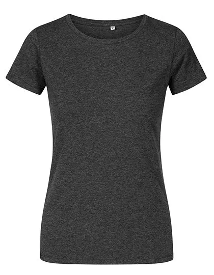 Dames T-Shirt Promodoro Roundneck 1505 in Dames T-Shirt Promodoro Roundneck 1505 - Heather Black