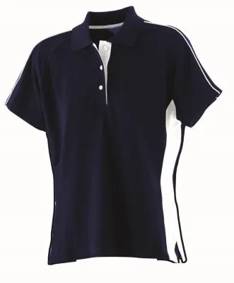 Dames Sport Polo's goedkoop bedrukken of borduren productfoto