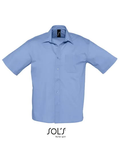 Overhemd korte mouw Popline Sol's 16050 productfoto