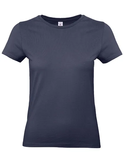 Dames T-shirt B&C E190 TW04T in Dames T-shirt B&C E190 TW04T - Navy Blue