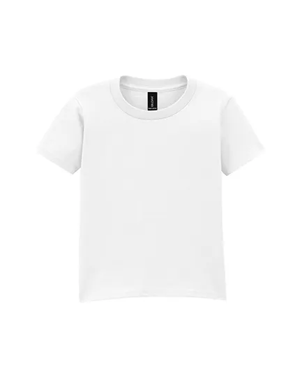 Kinder T-shirt Gildan Heavy Cotton Toddler 5100P  in Kinder T-shirt Gildan Heavy Cotton Toddler 5100P - White
