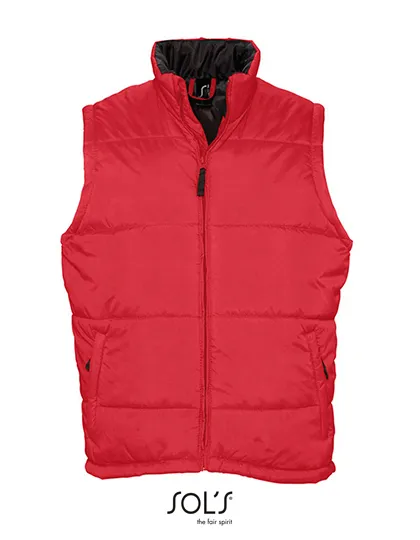 Heren Bodywarmer Sols 44002 in Heren Bodywarmer Sols 44002 Rood