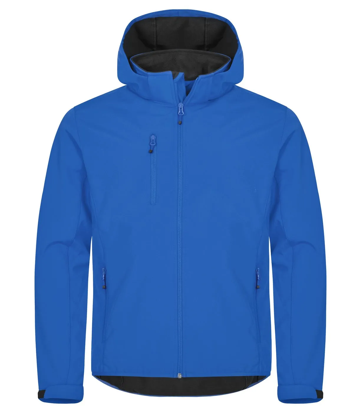 Heren Hoodie Softshell Jas Clique Classic 0200912 in Heren Hoodie Softshell Jas Clique Classic 0200912 Kobalt