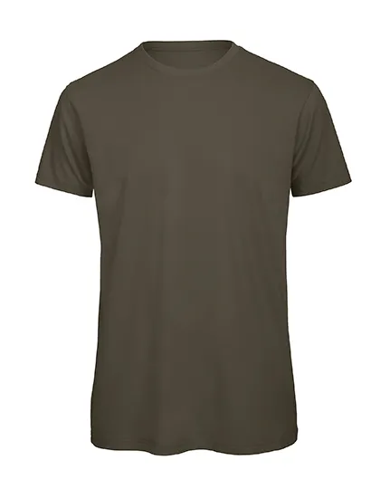 Heren T-shirt B&C TM042 Inspire in Heren T-shirt B&C TM042 Inspire - Khaki
