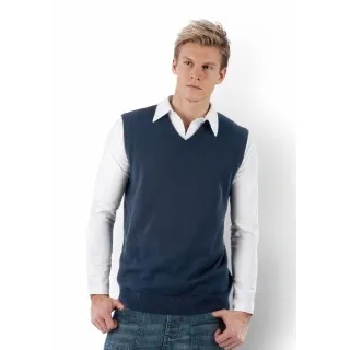 Heren Pullover Russell V hals R710M productfoto