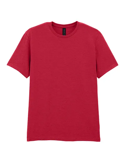T-shirts unisex Gildan Ring Spun 64000 in T-shirts unisex Gildan Ring Spun 64000 - Cherry Red