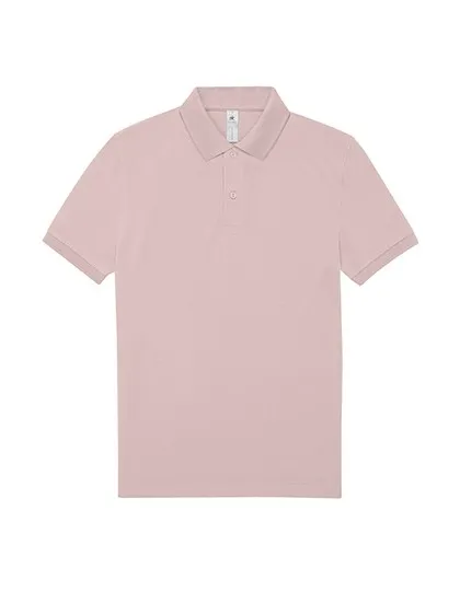 Heren Polo B&C PU424 in Heren Polo B&C PU424 Blush Pink