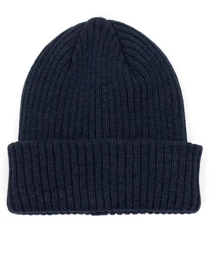 Beanie Muts Brain Waves Rib 801953 in Beanie Muts Brain Waves Rib 801953 navy