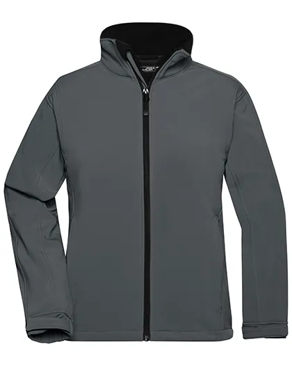 Dames Softshell Jas Daiber JN137 in Dames Softshell Jas Daiber JN137 Carbon