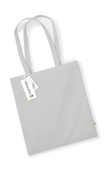 Biologische katoenen Draagtas Westford Mill W801 in Biologische katoenen Draagtas Westford Mill W801 Light Grey