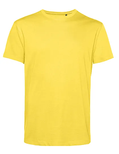Organische Heren T-Shirt B&C TU01B in Organische Heren T-Shirt B&C TU01B - Yellow Fizz