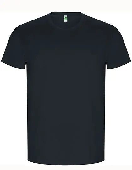 Heren T-shirt Roly Golden Organic CA6690 in Heren T-shirt Roly Golden Organic CA6690 - Ebony