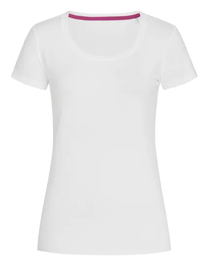 Dames T-shirt Strech Stedman Claire ST9700 in Dames T-shirt Strech Stedman Claire ST9700 - White