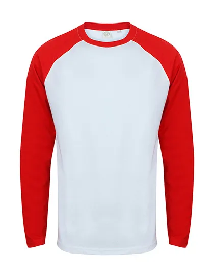 Heren Baseball T-shirt SF271 productfoto