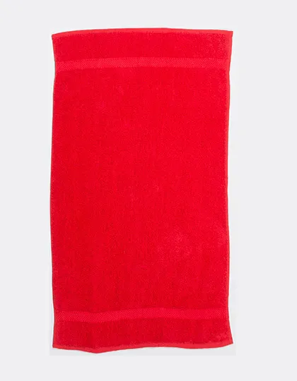Handdoek Luxury Towel City TC003 in Handdoek Luxury Towel City TC003 Rood