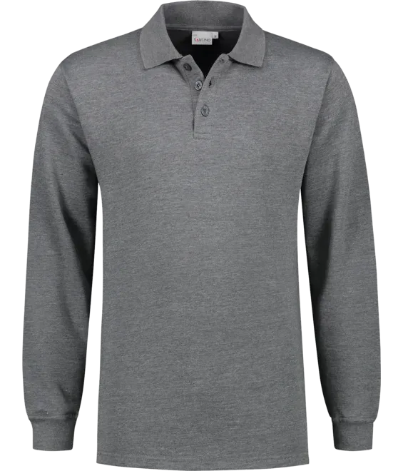 Polo Sweaters Santino Rick in Polo Sweaters Santino Rick donker grijs
