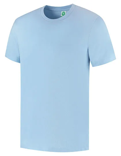 T-shirt Uniseks Organic Starworld GL3 in T-shirt Uniseks Organic Starworld GL3 - Blue Mist