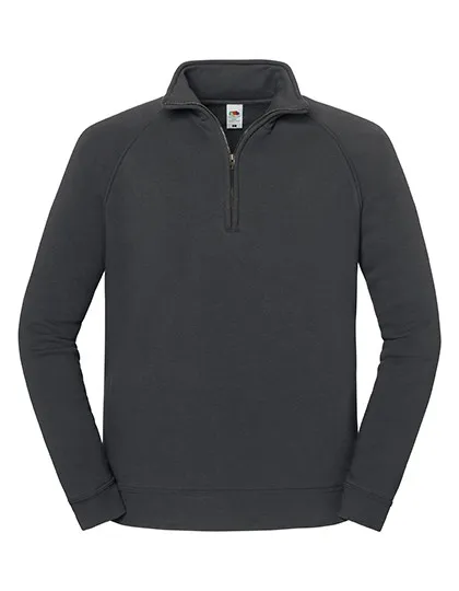 Sweater met rits Fruit of the Loom Iconic Premium productfoto