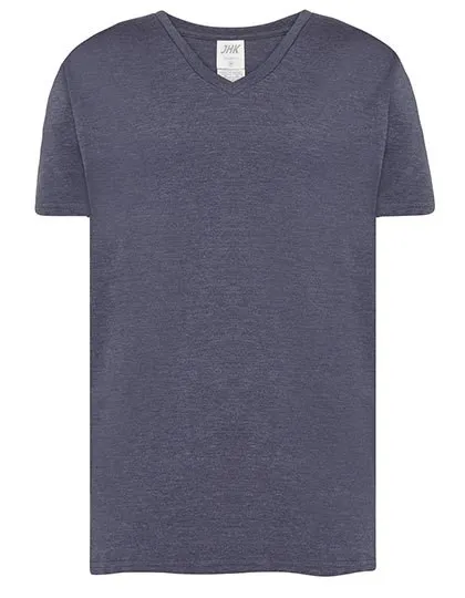 Heren T-shirt V hals JHK Urban productfoto