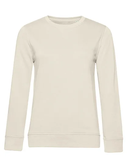 Organische Dames Sweater B&C  Inspire Crew Neck Sweat WW32B productfoto