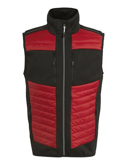 Heren Bodywarmer Regatta TRA905 in Heren Bodywarmer Regatta TRA905 Klasiek Rood-Zwart