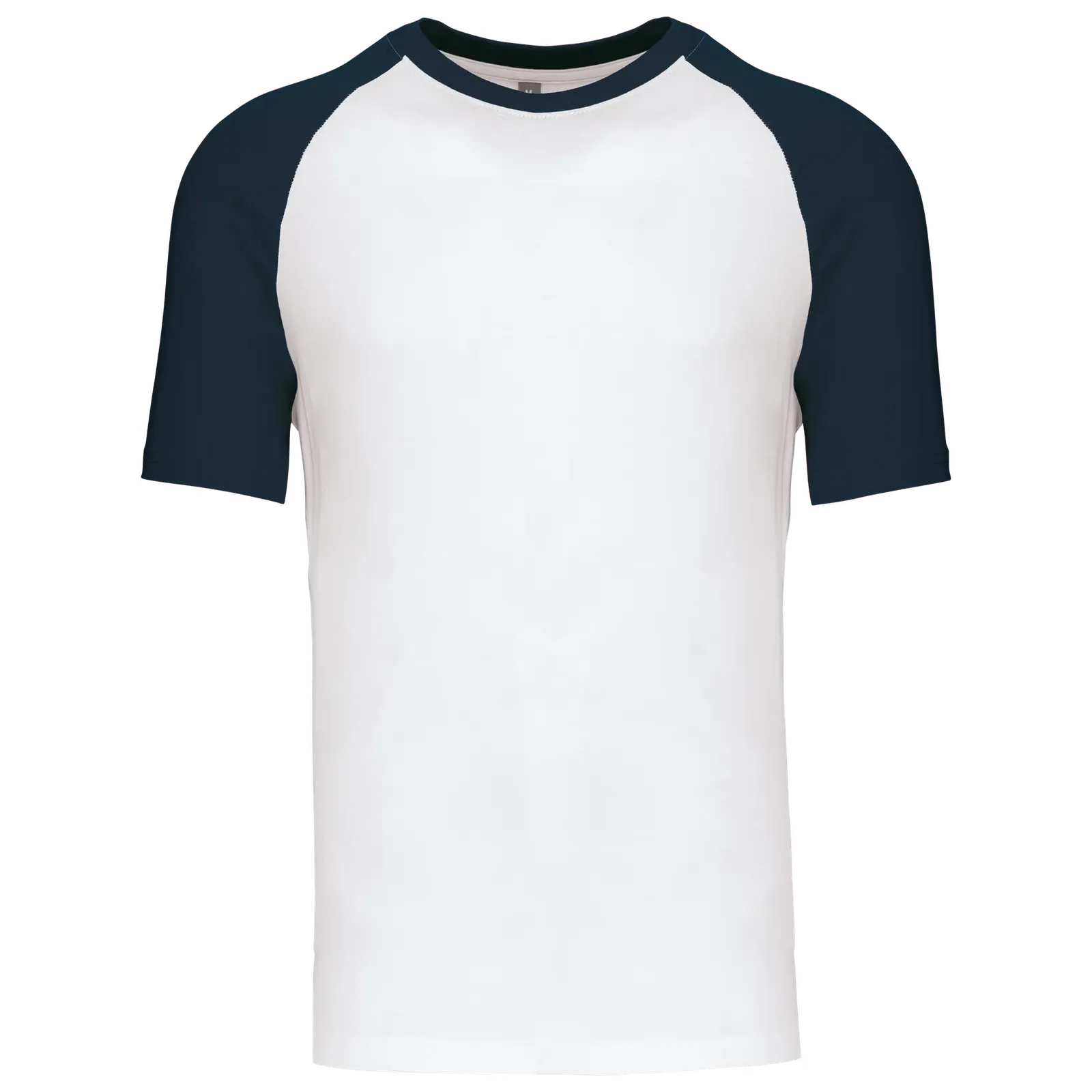 T-shirts Baseball Kariban K330 in T-shirts Baseball Kariban K330 - White / Navy