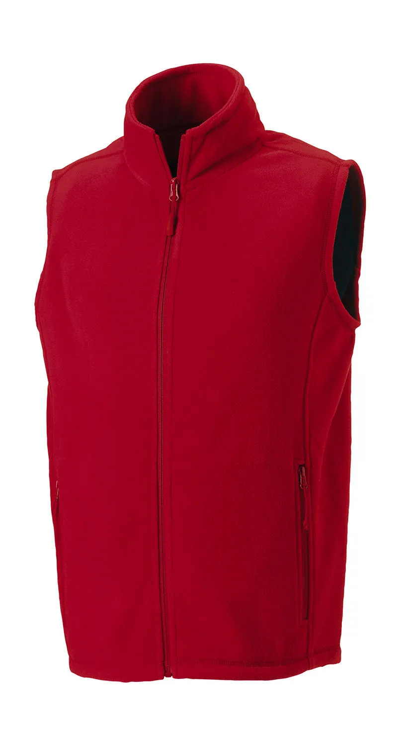 Heren Fleece Bodywarmer Russell R-872M-0 productfoto