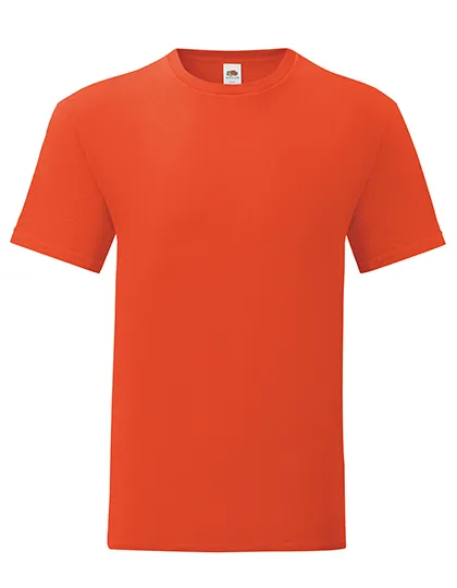 Heren T-shirt Fruit of the loom 61-430-0 in Heren T-shirt Fruit of the loom 61-430-0 - Flame