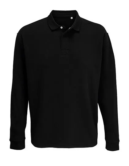 Polo Sweater Heritage SOL´S 03990 in Polosweater Heritage SOLS 03990 Zwart