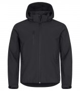Heren Hoodie Softshell Jas Clique Classic 0200912