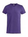 Heren T-shirt Clique Basic-T 029030 Helder Lila
