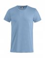 Heren T-shirt Clique Basic-T 029030 Licht-Blauw