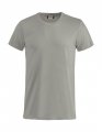 Heren T-shirt Clique Basic-T 029030 Zilver-Grijs